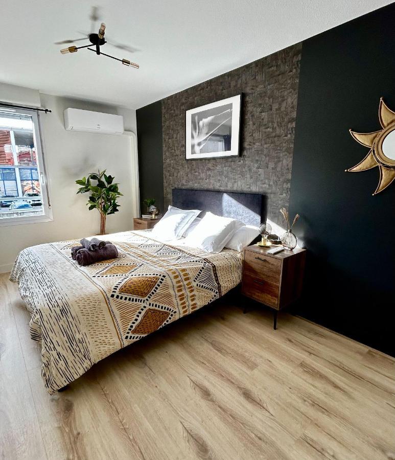 Apartmán Modern 1 Bdr + Balcony + Free Parking + Ac + Pool L'Isle-d'Abeau Exteriér fotografie